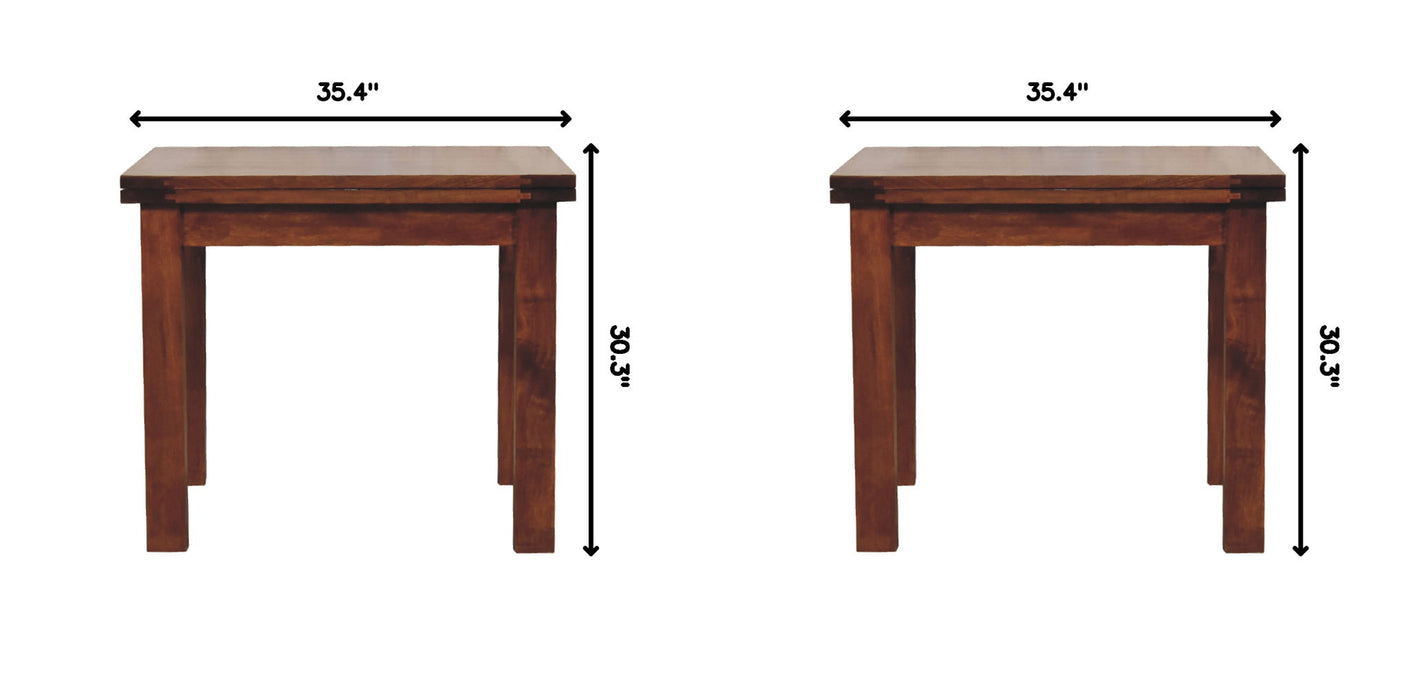 Butterfly Dining Table - Chestnut