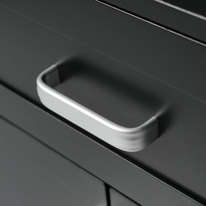 Bathroom Vanity With Sink, 2 Doors 8 Drawers, Soft Close System, Classic Design