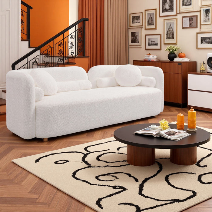 Luxury Modern Couch, 3 Seater Sofa For Living Room
