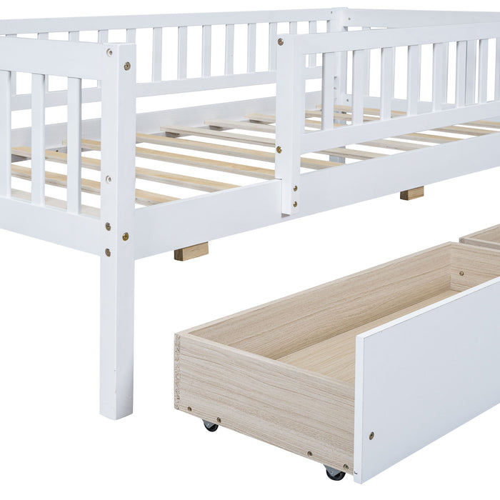 Multi Functional Wooden Daybed Bed