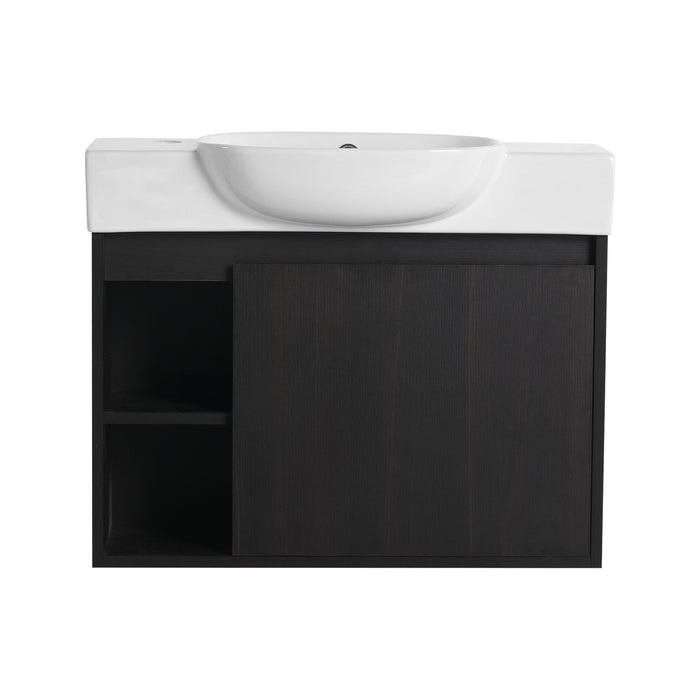 Freestanding Bathroom Vanity With Sink, Soft Close Door