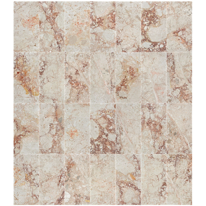 Natural Marble Polished Tile For Wall And Floor (Set of 4)