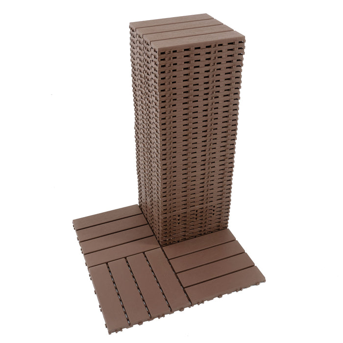 Interlocking Deck Tiles 44 Pack For Backyard
