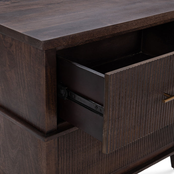 Westlake - 2-Drawer Nightstand - Kona Brown