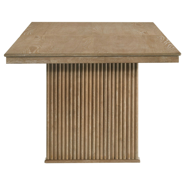 Dreydon - Extension Dining Table - Light Brown