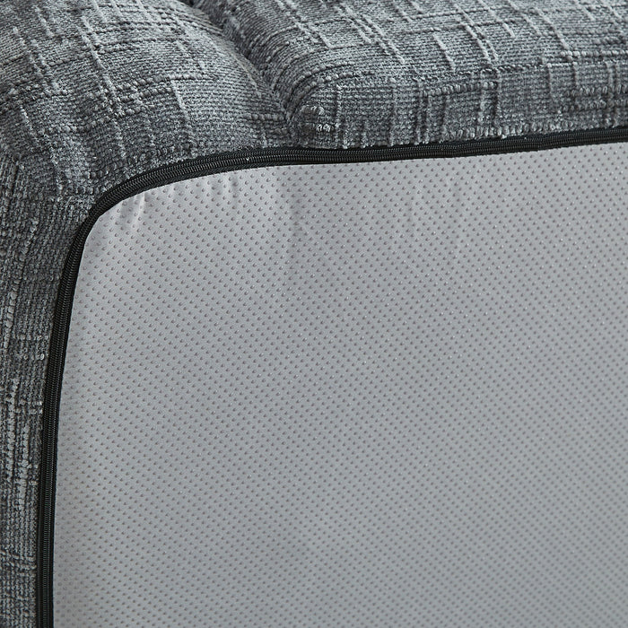 Curved Convertible Sofa, 2 In 1 Fold Out Bed With Pull Out Base And Deep Seat