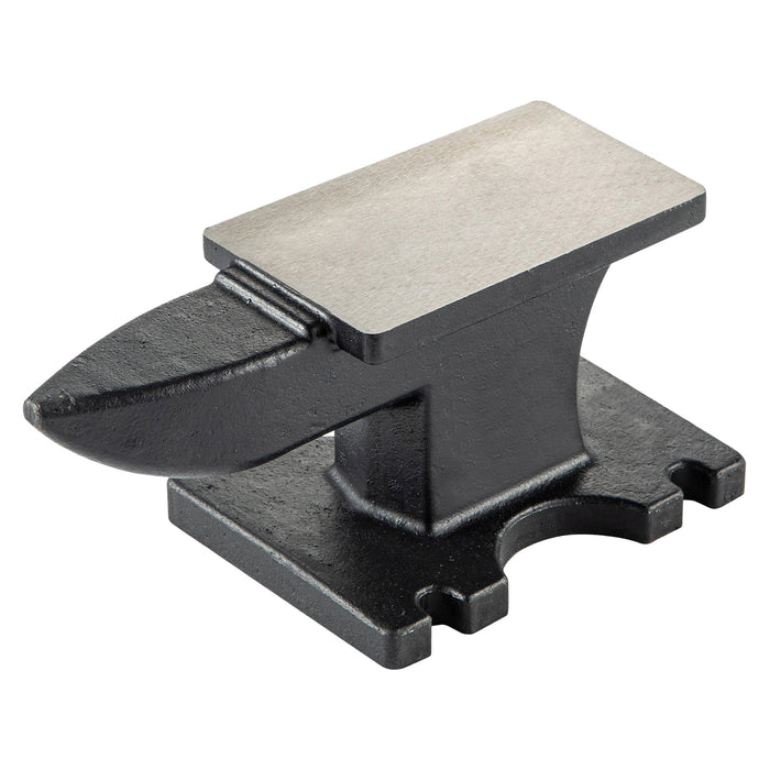 22 Lbs Single Horn Anvilб Counterop And Stable Base, Round Horn - Black