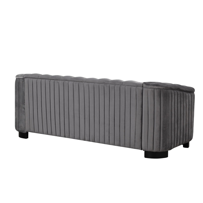 Sofa With Thick Removable Seat Cushion, 3 Seater