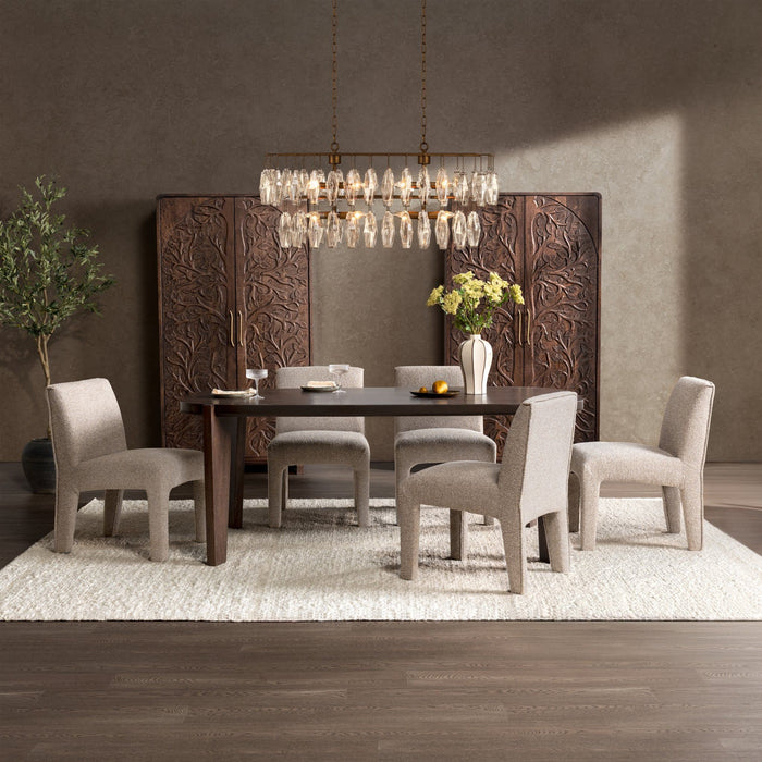 Albero - Dining Table - Bark Brown