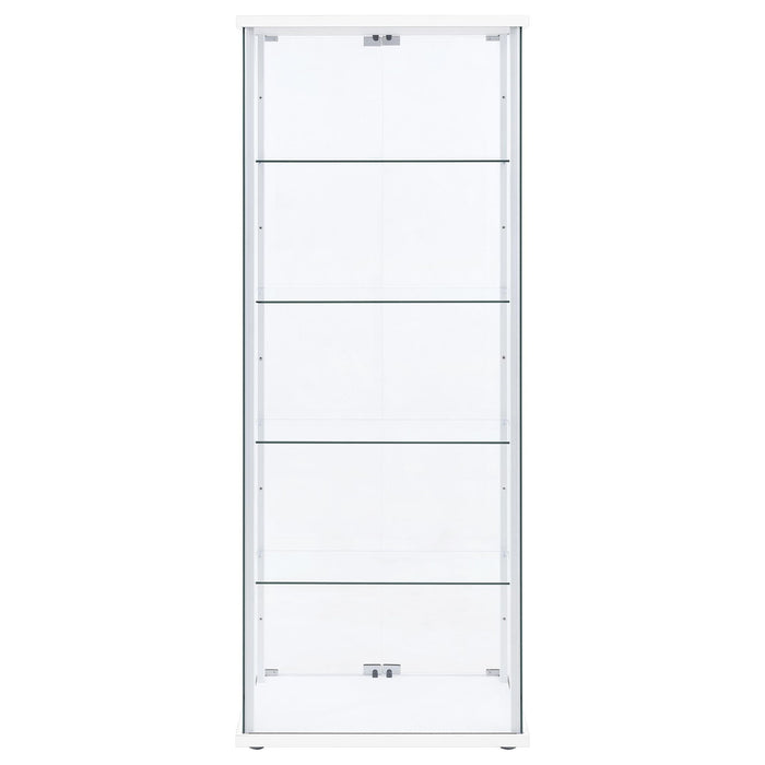 Hyacinth - 4 Shelf Curio Cabinet
