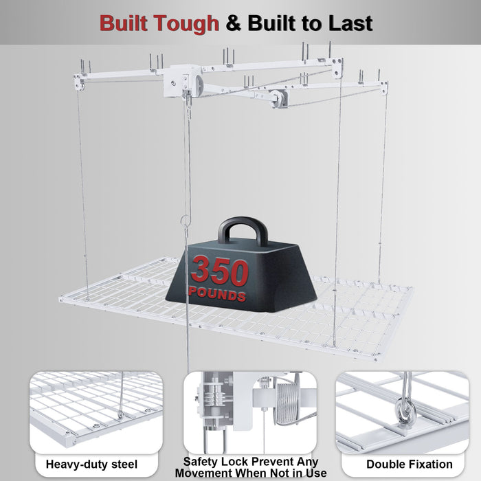 Overhead Garage Storage Rack