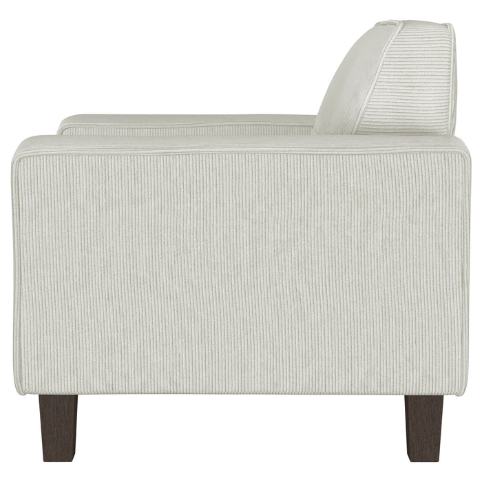 Dana - Track Arm Tufted Accent Chair