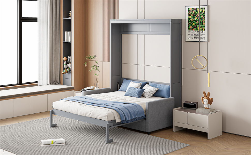 Murphy Wall Bed With Cushion