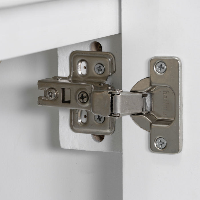 Bathroom Vanity With Sink, Soft Close Door, Adjustable U-Shaped Shelf