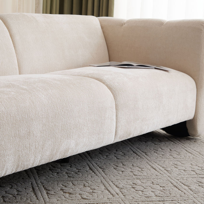 Tonson - 3 Seater Sofa, Wave Design