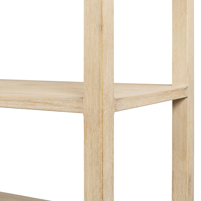 Ellis - 5 Shelf Open Frame Bookcase - Natural