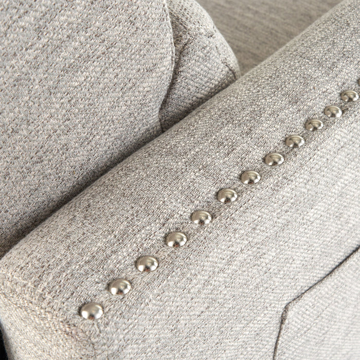 Kiersten - Contemporary Fabric Pushback Recliner