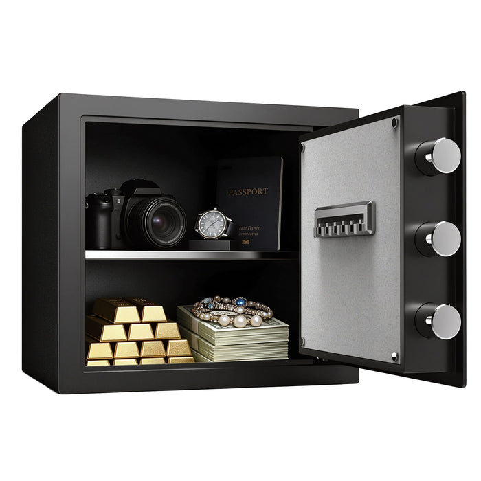 Home Safe, Fingerprint & Digital Keypad Lock, Security Cabinet