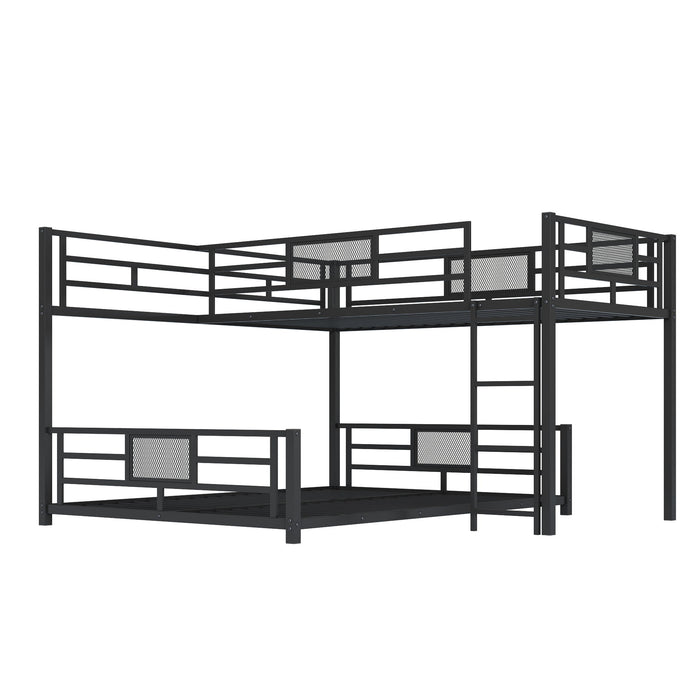 L-Shaped Bunk Bed