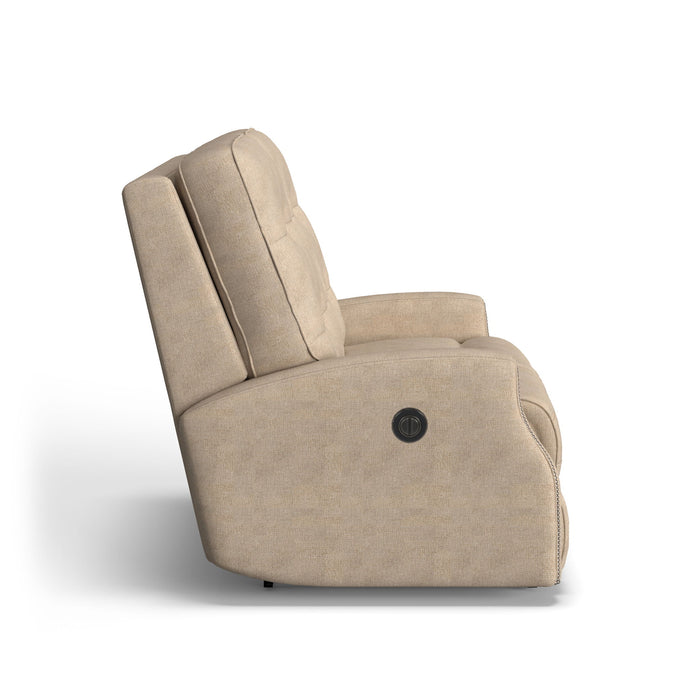 Devon - Reclining Loveseat, Nailhead Trim