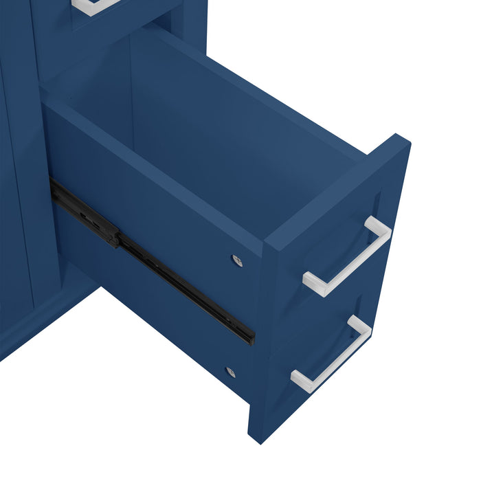 Modern Bathroom Vanity With Sink, Storage Cabinet, Soft Close Doors, Deep & Standard Drawers