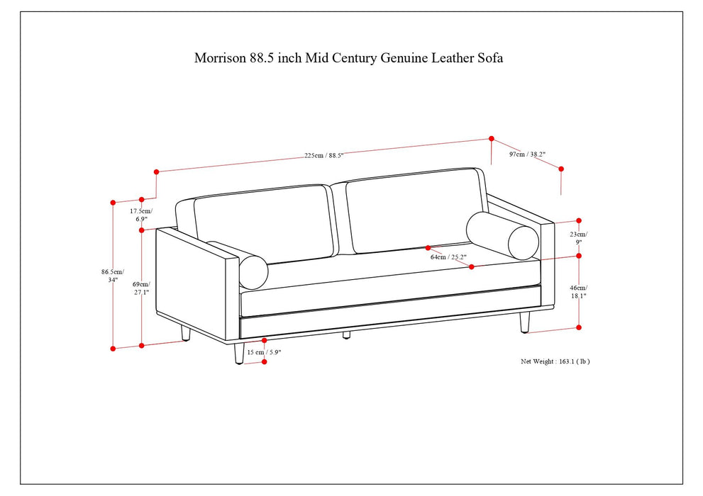 Morrison - Upholstered Sofa