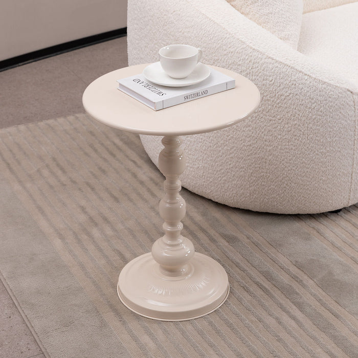 Round Side Table For Living Room