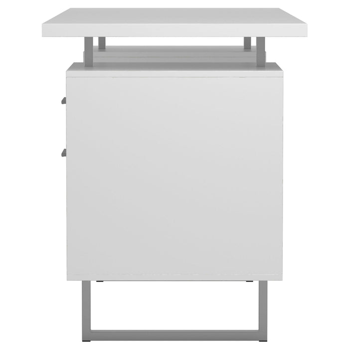 Jensen - 2 Drawer Desk - White