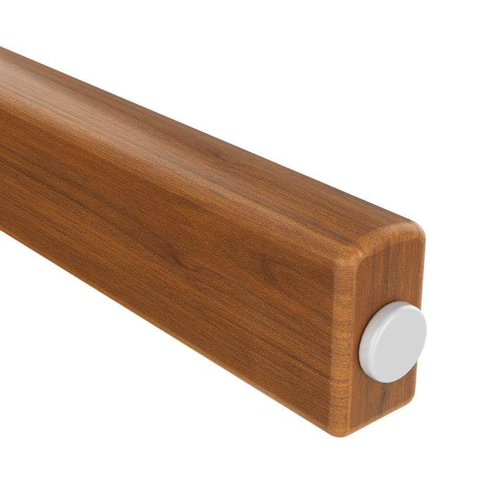 Dining Chairs (Set of 4), Mid Century Modern Fabric Upholstered Kitchen Side Chairs, Farmhouse Dining Room Chair - Brown / Gray