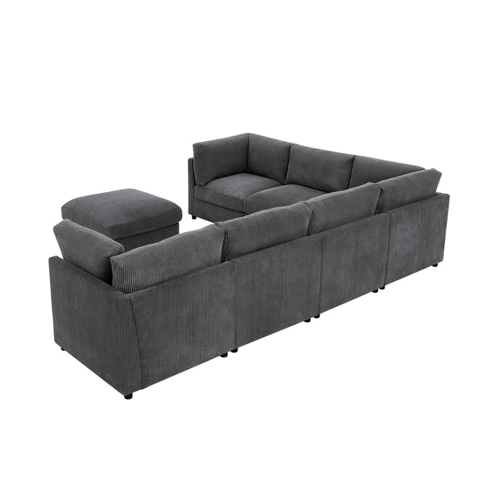 Modular Sectional With Custom Configuration