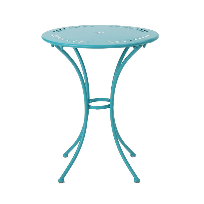 Lourdes - 3 Piece Metal Set - Teal