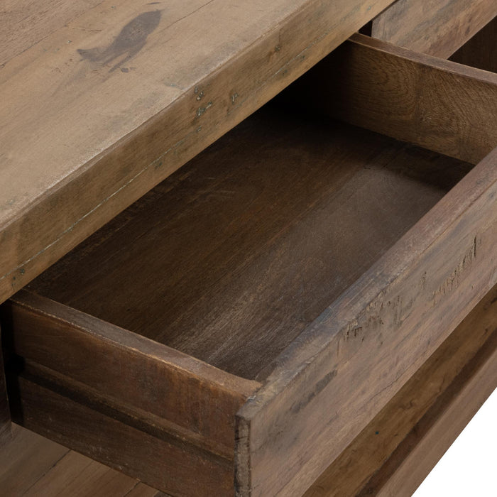 Marsa - 3 Drawer Console Table - Natural