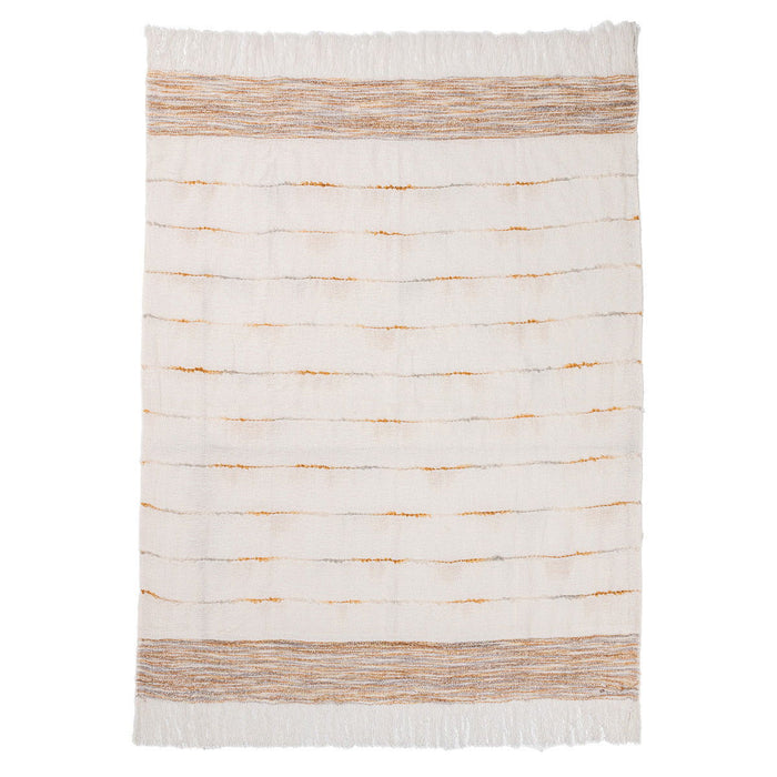 Throws - TC Albedo Throw - Ivory / Rust