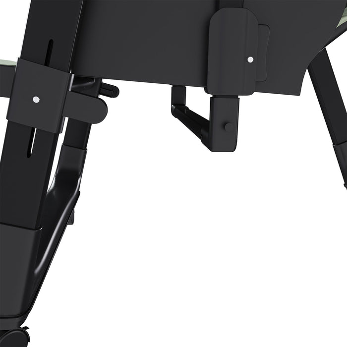 Convertible Baby High Chair To Rocker With 5 Point Harness