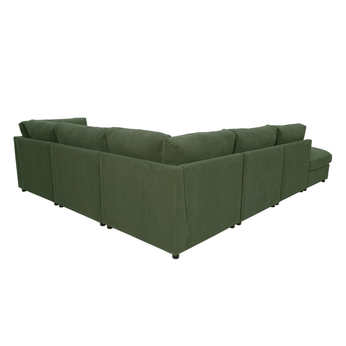 Modern Reversible Modular Sectional