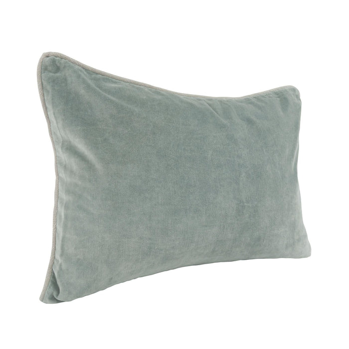 Heirloom Velvet - SLD Pillow - Bay Green