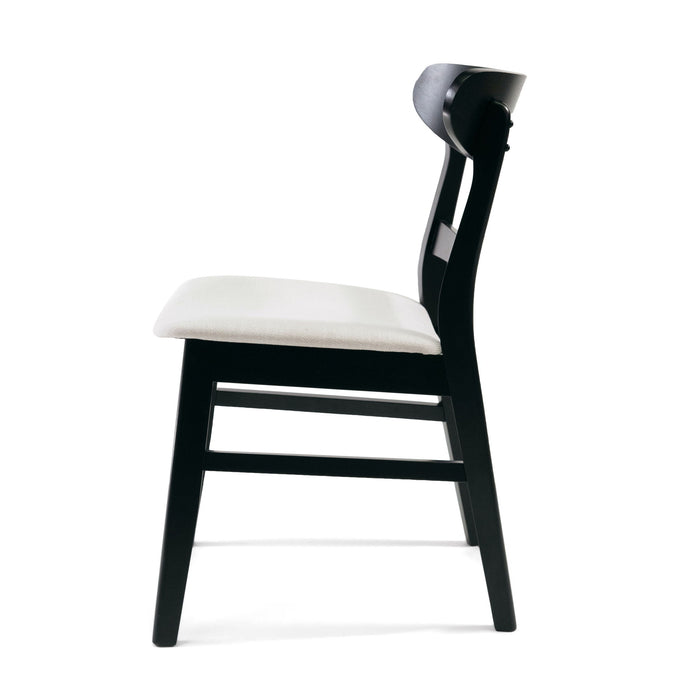 Modern Dining Chairs With Cushioned Seat (Set of 2)