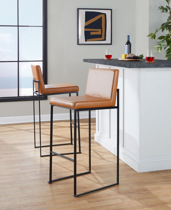 Fuji - Contemporary High Back Barstool Elegant Design