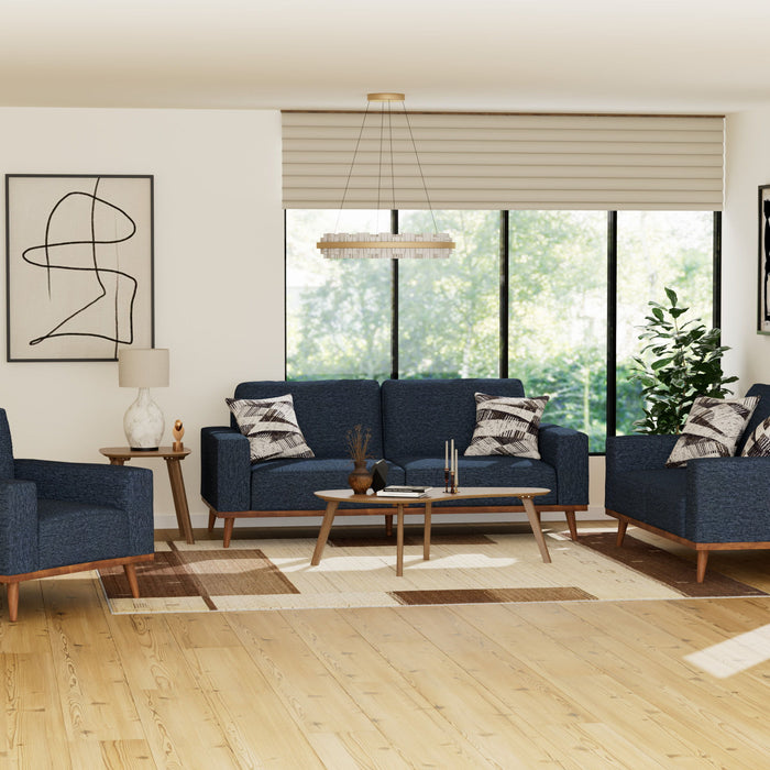 Heath - Loveseat - Etna Blue