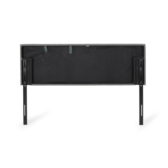 King / California King Sized Headboard - Charcoal Gray