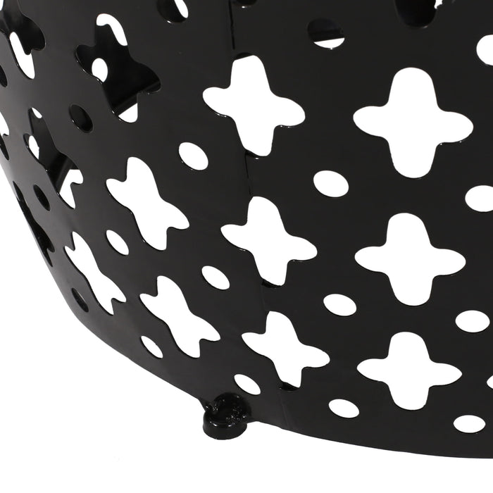 Modern Design, Metal End Table, Large