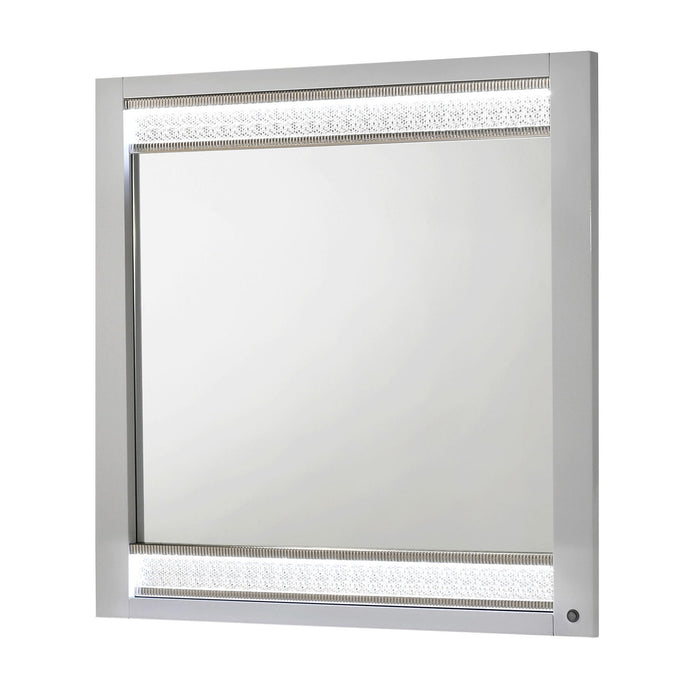 Glam - Mirror & LED Lighting (Includes Mirror Only) - White