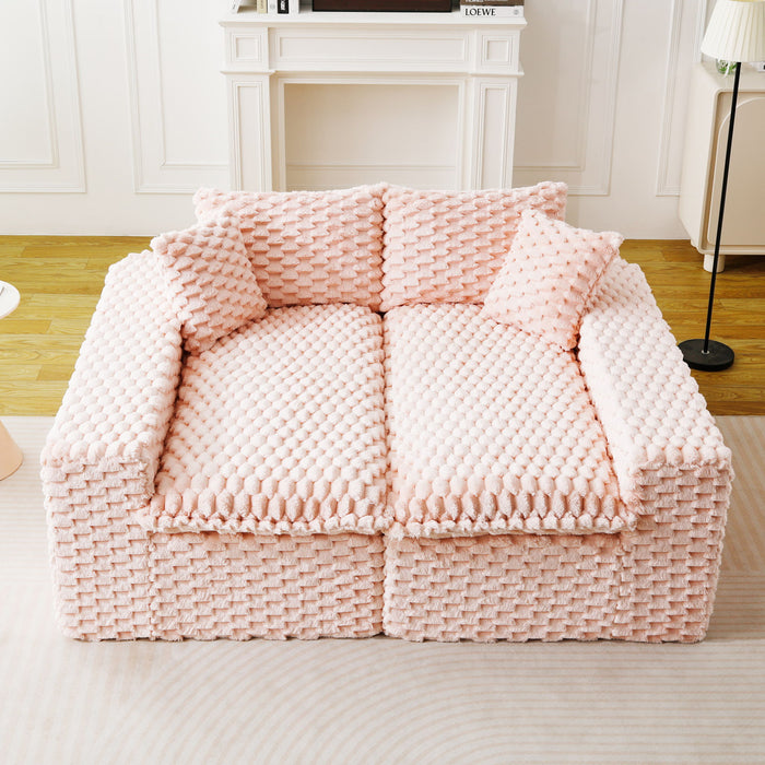 Multifunctional Sofa, Side-By-Side Or Facing Each Other