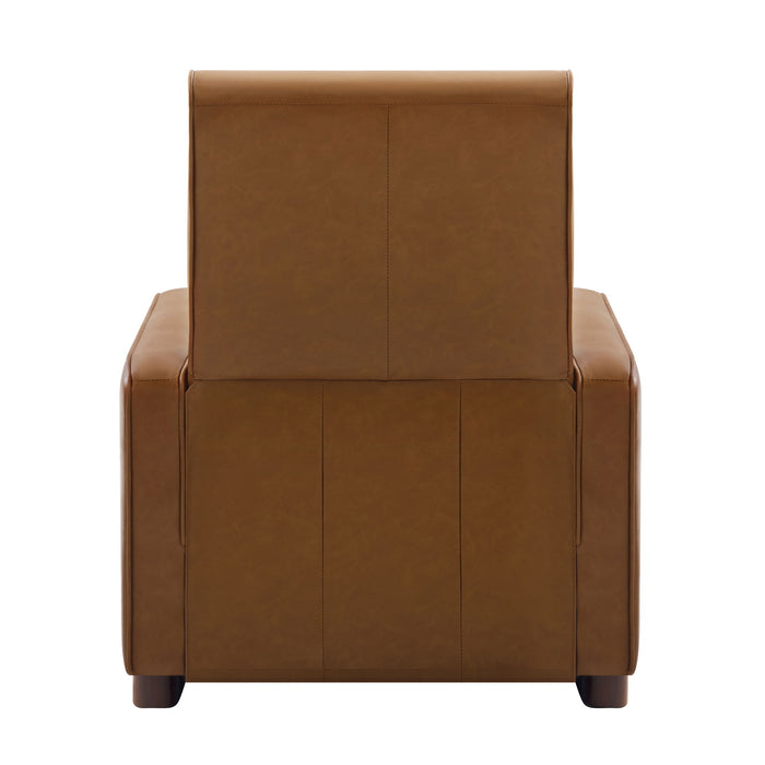 Manual Recliner Chair, 2 Position With 160° Adjustable Backrest For Living Room