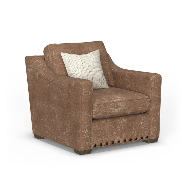 Milo - Fabric Chair With Nailhead Trim