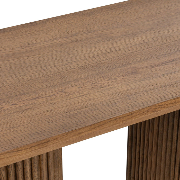 Vander - Solid Wood Rectangle Console Table