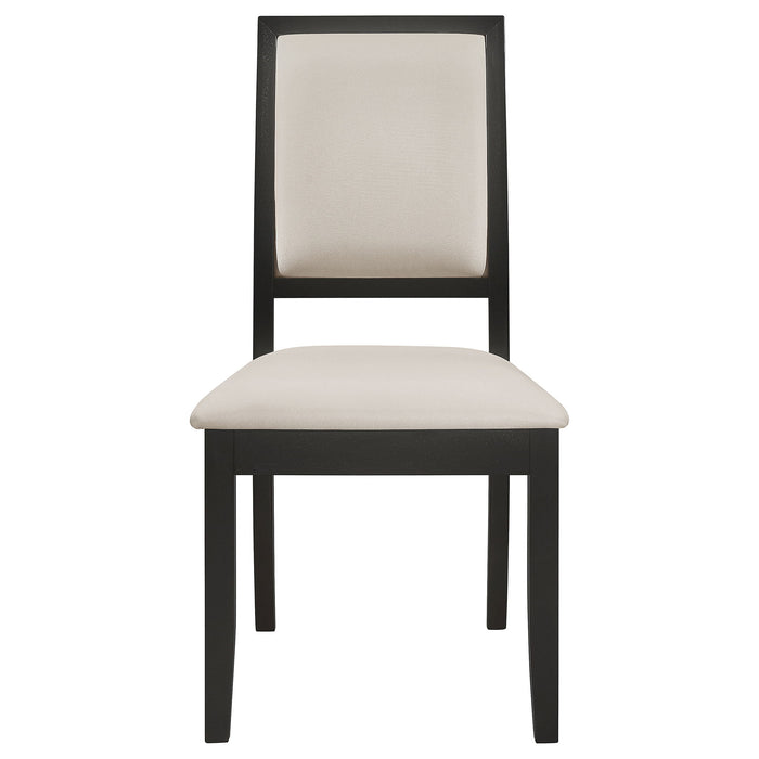 Upholstered Side Chairs (Set of 2) - Cream