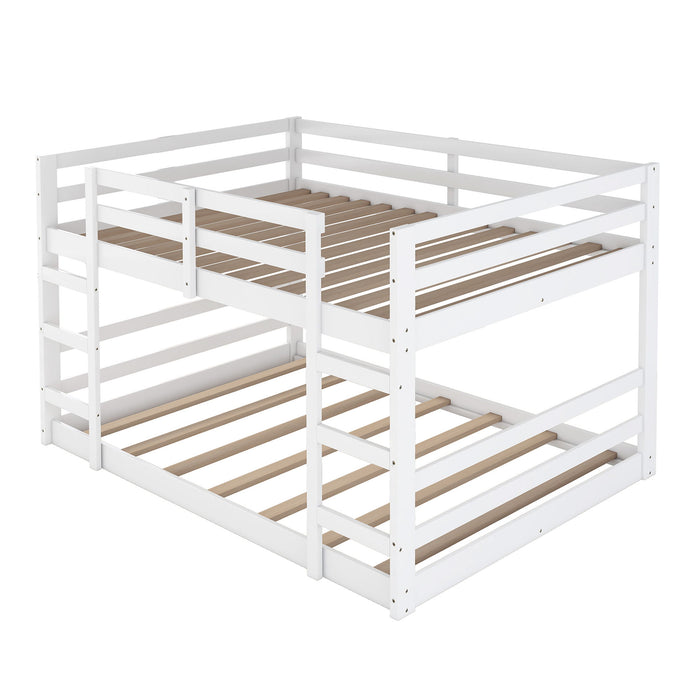 Solid Construction, Bunk Bed With Ladder