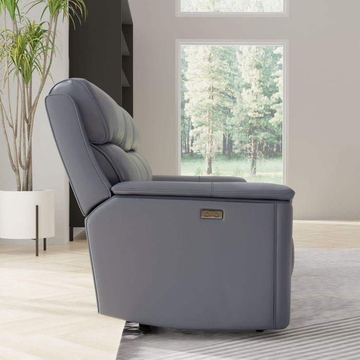Oslo - Dual Power Reclining Loveseat With Console