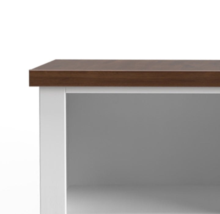 1 Drawer File - Jasmine Whitewash / Barnwood